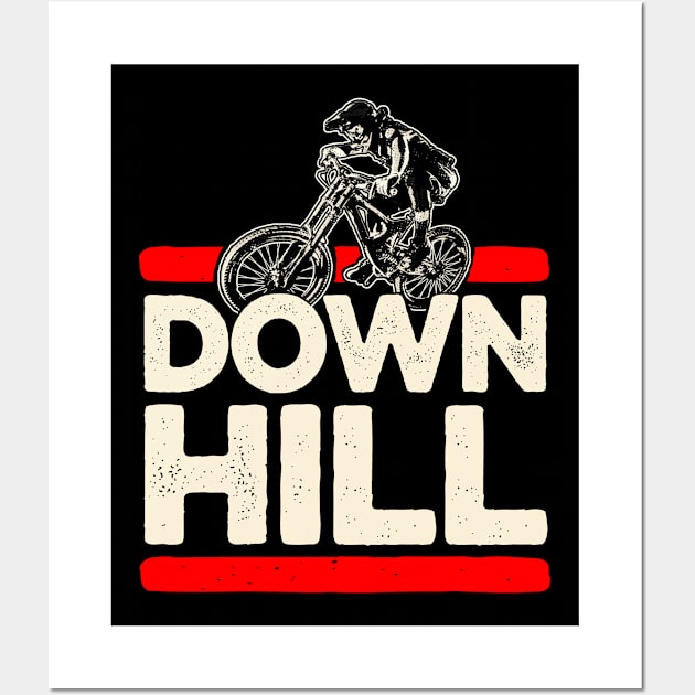 Mountain Bike Downhill MTB Wall Art by RichyTor